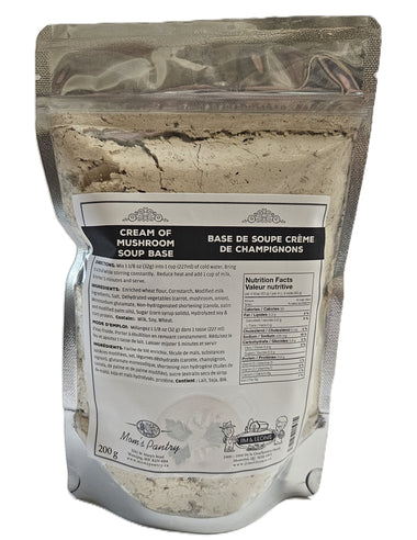 Cream of Mushroom Soup Base