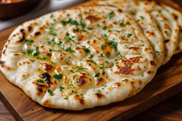Garlic Teardrop Naan Bread (8 x 125g)